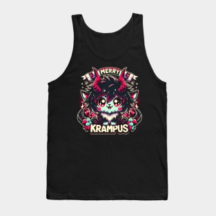 Kawaii Krampus Men Women Kids Merry Krampus Ugly Christmas Tank Top